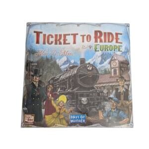 Ticket to Ride Europe Board Game Brand New in Shrinkwrap